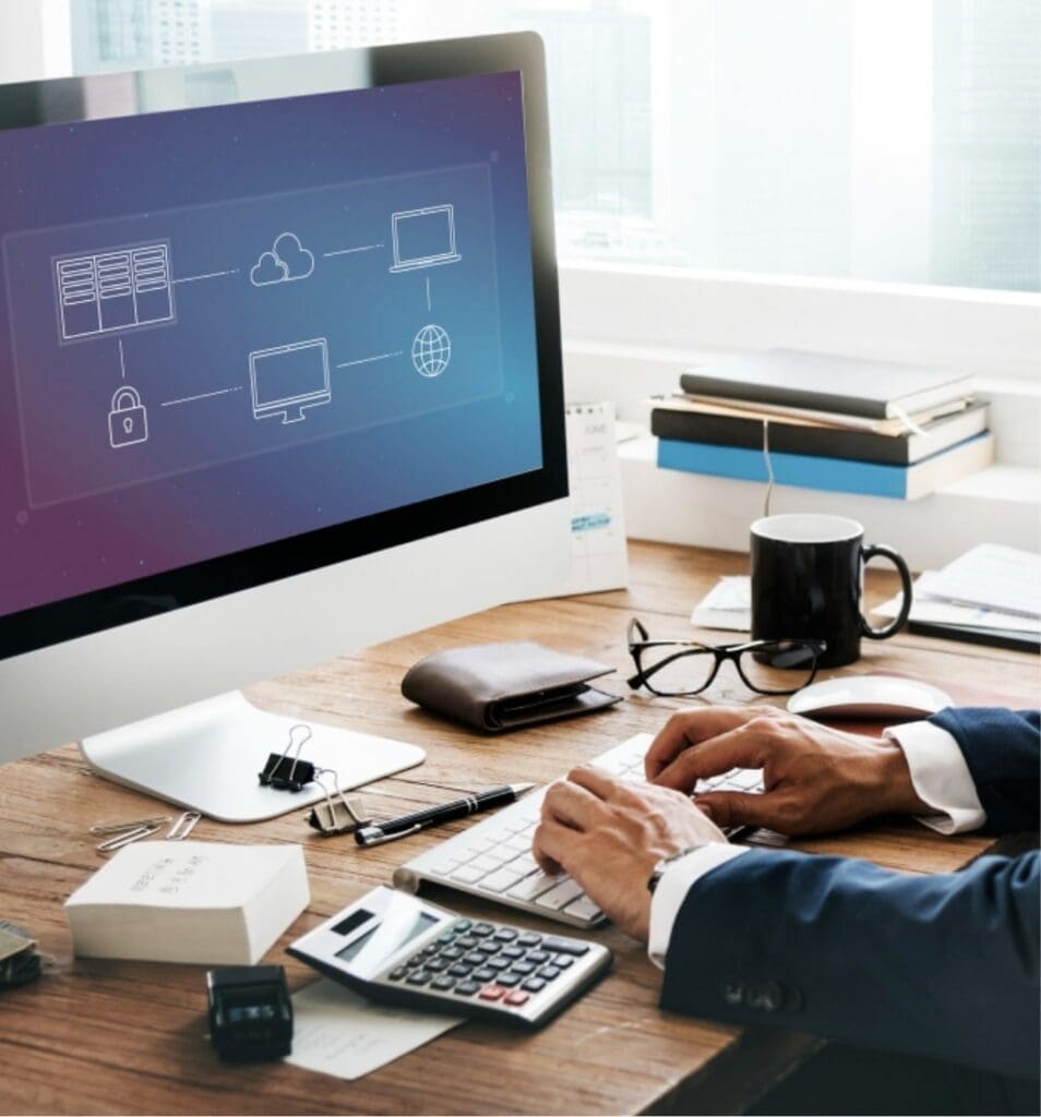 Man Recovering Data | IT Disaster Recovery